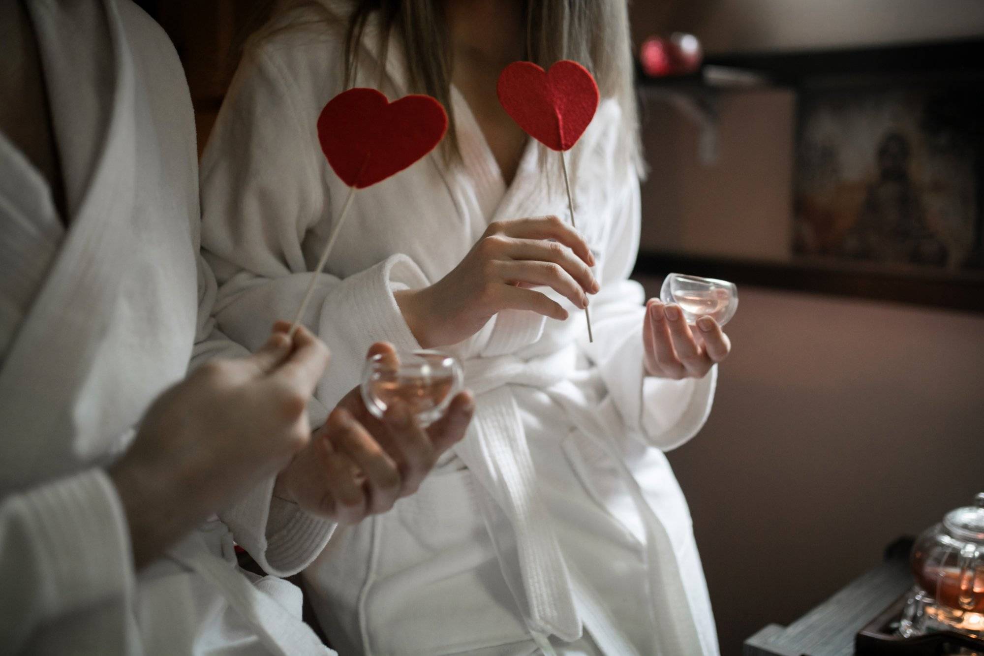 Valentine’s day spa enjoyment Valentine's day spa enjoyment